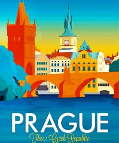 Prague Cityscape Paint By Numbers