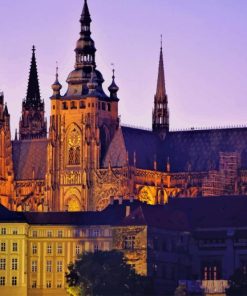 Prague Castle Historical Paint By Numbers