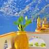 Amalfi Coast Seascape Paint By Numbers