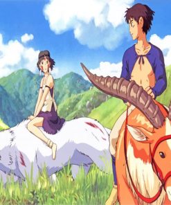 Princess Mononoke Anime Paint By Numbers