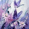 Purple Butterfly Animal Paint By Numbers