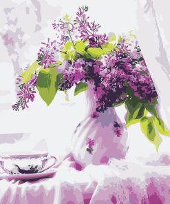 Morning Lilacs Paint By Numbers