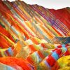 Beautiful Rainbow Mountains Paint By Numbers