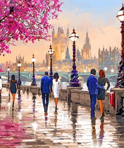 Cityscape Love Paint By Numbers