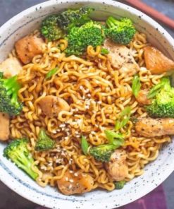 Ramen Noodles Food Experience Paint By Numbers