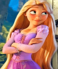 Rapunzel Tangled Princess Paint By Numbers