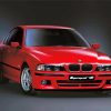 Red BMW E39 Paint By Numbers
