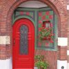 Red Door Garden Paint By Numbers