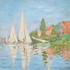 Monet Regatta Impressionist Paint By Numbers