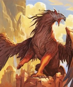 Griffin Fantasy Retreat Paint By Numbers
