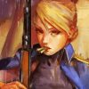Anime Art Riza Hawkeye Paint By Numbers