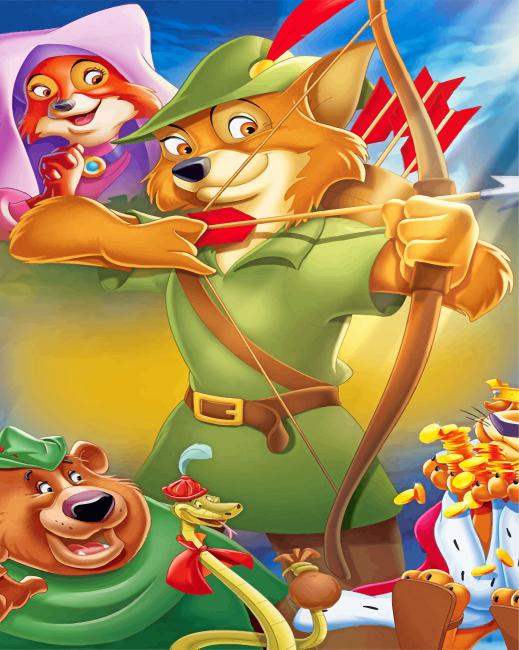 Finalizing the Robin Hood Artwork