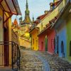 Romanian Cityscape Paint By Numbers