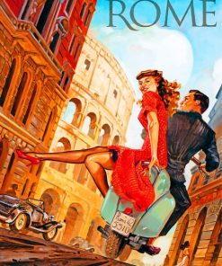 Romantic Rome Paint By Numbers