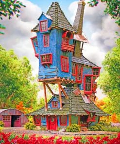 Harry Potter House Fantasy Paint By Numbers