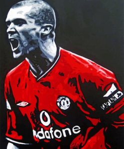 Roy Keane Manchester United Legend Paint By Numbers