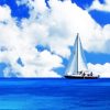Sailboat Seascape Paint By Numbers