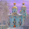 Saint Nicholas Landmark Russia Paint By Numbers