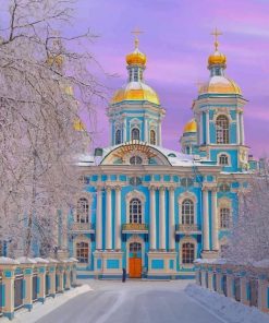 Saint Nicholas Landmark Russia Paint By Numbers