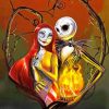 Sally and Jack Halloween Paint By Numbers