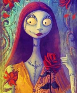 Sally Halloween Theme Paint By Numbers