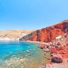 Red Beach Greece Paint By Numbers
