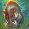 Wild Boar Animal Paint By Numbers