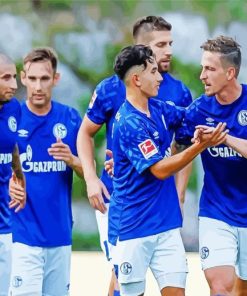 Schalke FC Football Players Paint By Numbers