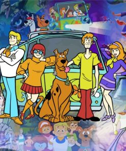 Classic Scooby Doo Cartoons Paint By Numbers