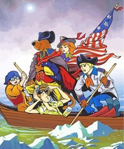 Scooby Doo Animation Paint By Numbers