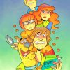 Scooby Doo Mystery Crew Paint By Numbers
