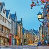 Edinburgh Royal Mile Streets Paint By Numbers