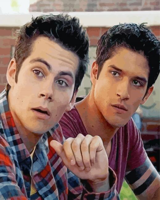 Finalizing Scott and Stiles Artwork