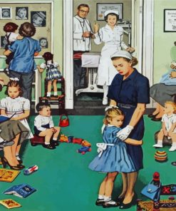 Stevan Dohanos Medical Scene Paint By Numbers