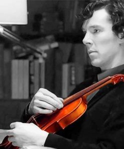 Sherlock Violin Masterpiece Paint By Numbers