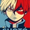 Shoto Todoroki Anime Paint By Numbers