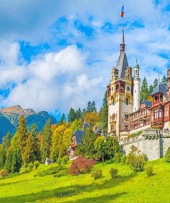 Transylvania Castle View Paint By Numbers