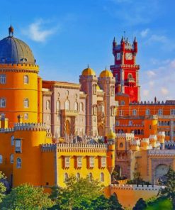 Sintra Cascais Scenic Landmark Paint By Numbers