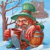 Fantasy Snow Dwarf Paint By Numbers