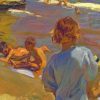 Beach Children Sorolla Paint By Numbers