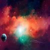 Colorful Nebula Universe Paint By Numbers