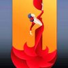 Flamenco Spanish Woman Paint By Numbers