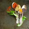 Colorful Spices Spoon Paint By Numbers