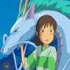Haru Chihiro Studio Ghibli Paint By Numbers