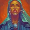 Spirited African Woman Paint By Numbers