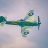 Spitfire British Fighter Airplane Paint By Numbers