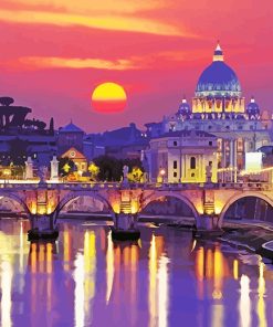 St Peters Square Architecture Paint By Numbers