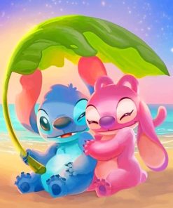 Stitch and Mickey Disney Paint By Numbers