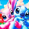 Stitch and Pink Wife Paint By Numbers