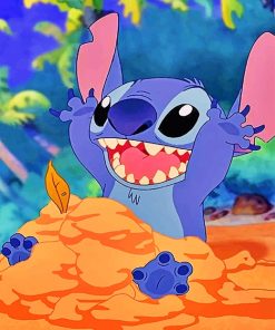Stitch Solitude Disney Paint By Numbers